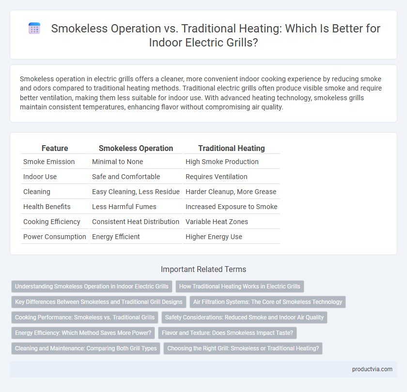 Smokeless Operation vs. Traditional Heating: Which Is Better for Indoor Electric Grills?