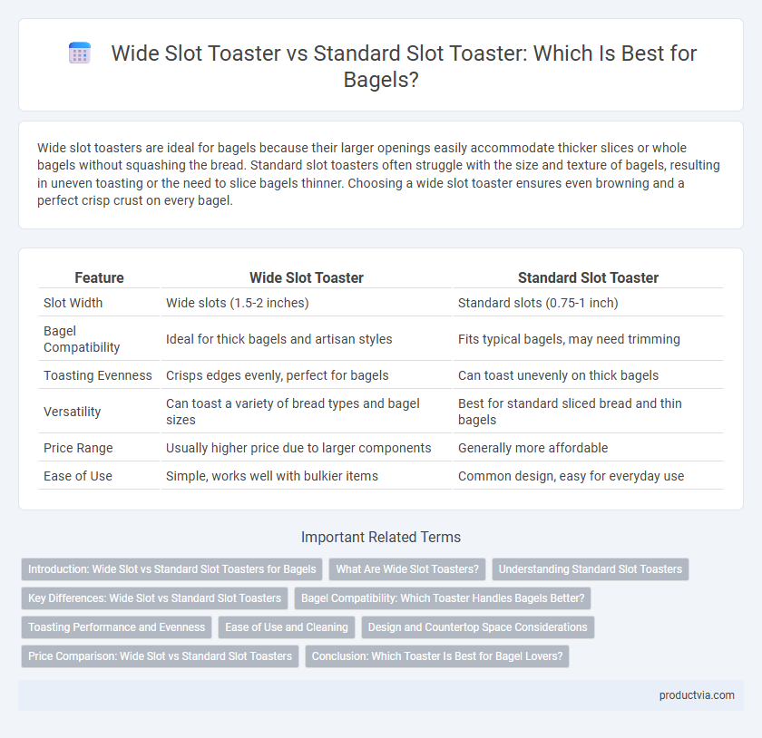 Wide Slot Toaster vs Standard Slot Toaster: Which Is Best for Bagels?